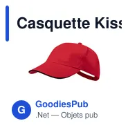 Casquette Kisse - Miniature 1