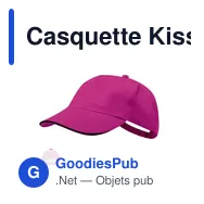 Casquette Kisse - Miniature 2