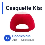 Casquette Kisse - Miniature 4