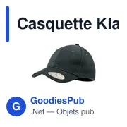 Casquette Klarke - Miniature 1