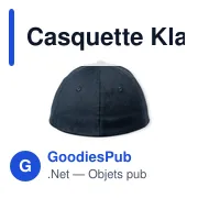 Casquette Klarke - Miniature 3