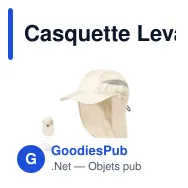 Casquette Levant - Miniature 9