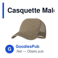 Casquette Malcers - Miniature 1
