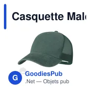 Casquette Malcers - Miniature 12