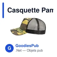 Casquette Pamper - Miniature 11