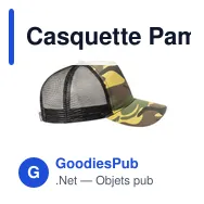 Casquette Pamper - Miniature 12