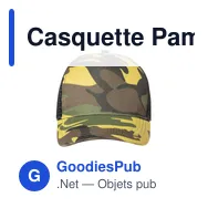 Casquette Pamper - Miniature 6