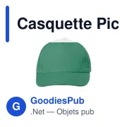 Casquette Pickot - Miniature 5