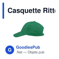 Casquette Rittel - Miniature 4