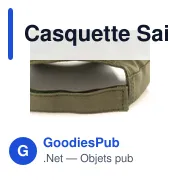 Casquette personnalisable Saigon avec logo - modèle militaire - Miniature 8