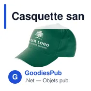 Casquette sandwich en coton Beau - Miniature 11