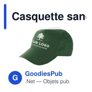 Casquette sandwich en coton Beau - Miniature 6