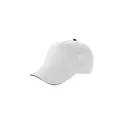 Variante blanc - Casquette sandwich en coton Beau