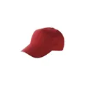 Variante rouge - Casquette sandwich en coton Beau