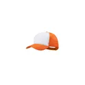 Variante orange - Casquette personnalisable Sodel avec logo - 5 panneaux