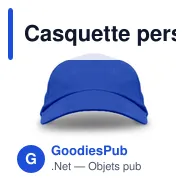 Casquette personnalisable enfant avec logo | Gefrei - Miniature 12