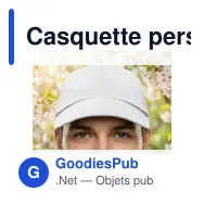 Casquette personnalisable enfant avec logo | Gefrei - Miniature 3