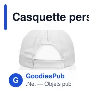 Casquette personnalisable enfant avec logo | Gefrei - Miniature 4