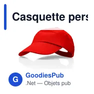 Casquette personnalisable enfant avec logo | Gefrei - Miniature 6