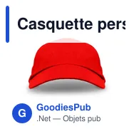Casquette personnalisable enfant avec logo | Gefrei - Miniature 7
