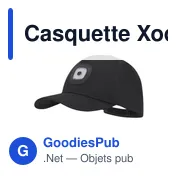 Casquette Xodar - Miniature 1