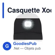 Casquette Xodar - Miniature 3