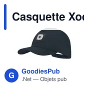 Casquette Xodar - Miniature 7