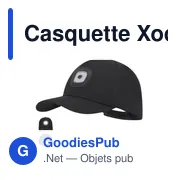 Casquette Xodar - Miniature 8
