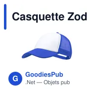 Casquette Zodak - Miniature 7