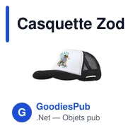 Casquette Zodak - Miniature 9