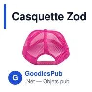 Casquette Zodak - Miniature 10