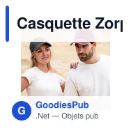 Casquette Zorp - Miniature 7