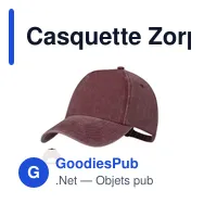 Casquette Zorp - Miniature 9
