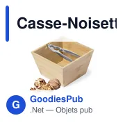 Casse-Noisette Batsly personnalisable avec logo pour entreprises - Miniature 1