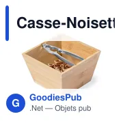 Casse-Noisette Batsly personnalisable avec logo pour entreprises - Miniature 2