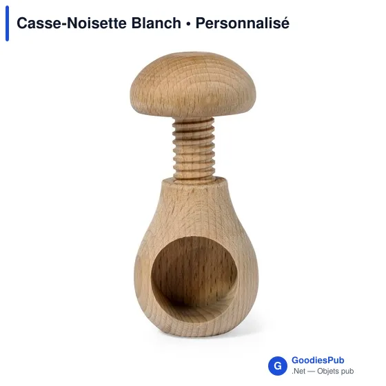 Casse-Noisette Blanch personnalisable avec logo pour entreprises - Image 5