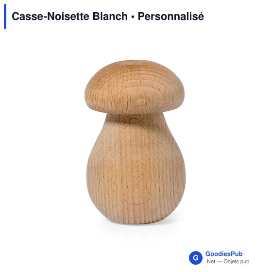 Casse-Noisette Blanch personnalisable avec logo pour entreprises - Image 6