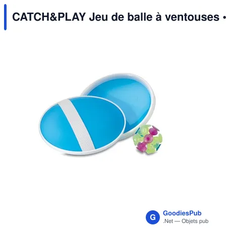 CATCH&PLAY Jeu de balle à ventouses