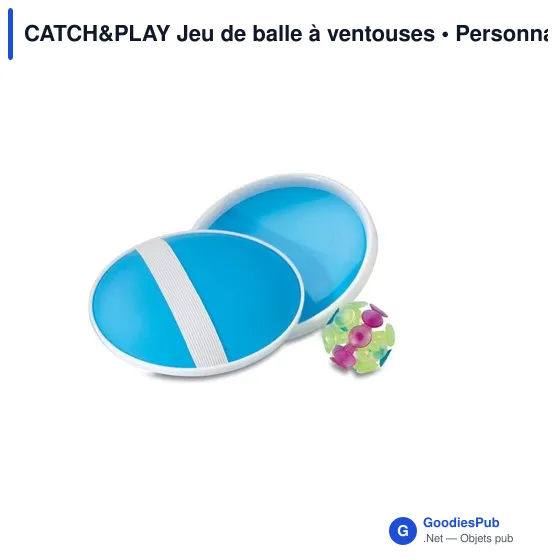CATCH&PLAY Jeu de balle à ventouses - Image 1