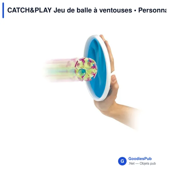 CATCH&PLAY Jeu de balle à ventouses - Image 2
