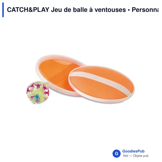 CATCH&PLAY Jeu de balle à ventouses - Image 4
