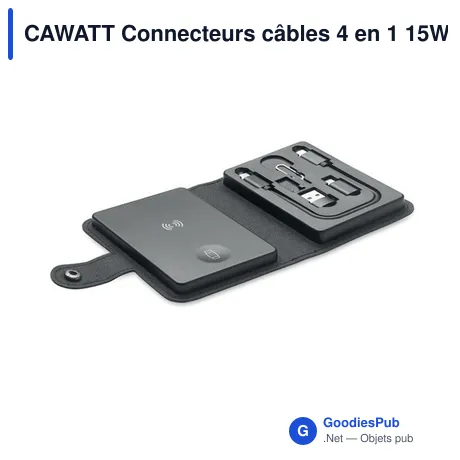 CAWATT Connecteurs câbles 4 en 1 15W