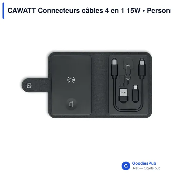 CAWATT Connecteurs câbles 4 en 1 15W - Image 5