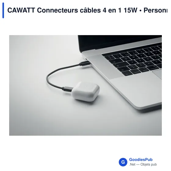 CAWATT Connecteurs câbles 4 en 1 15W - Image 7