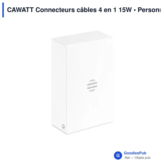 CAWATT Connecteurs câbles 4 en 1 15W - Image 8
