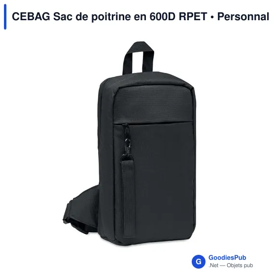 CEBAG Sac de poitrine en 600D RPET - Image 1