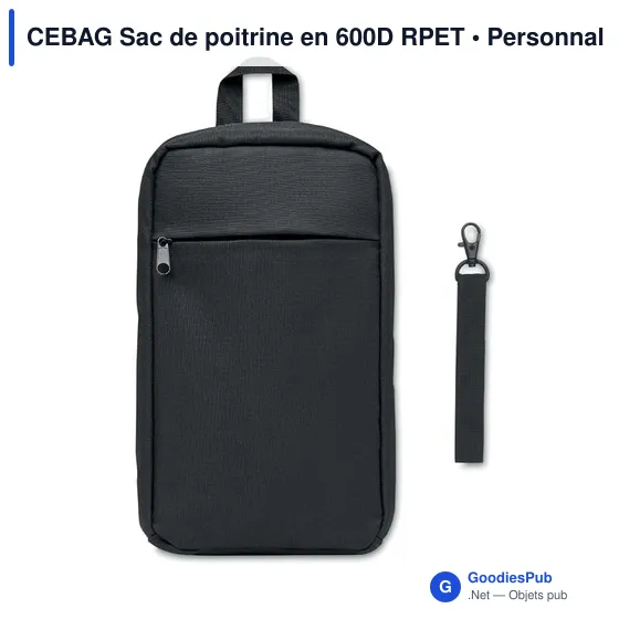 CEBAG Sac de poitrine en 600D RPET - Image 2