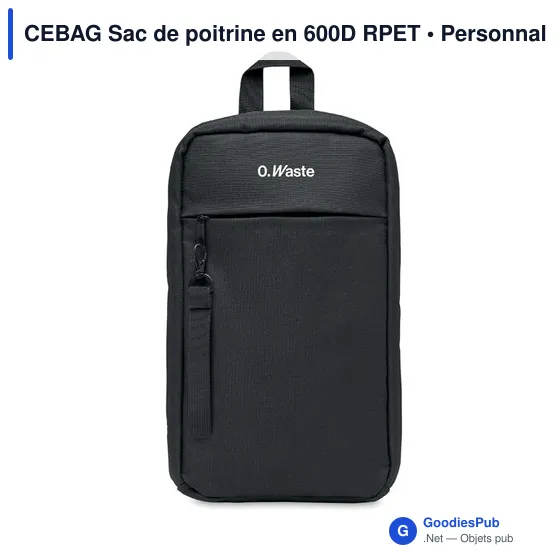 CEBAG Sac de poitrine en 600D RPET - Image 3