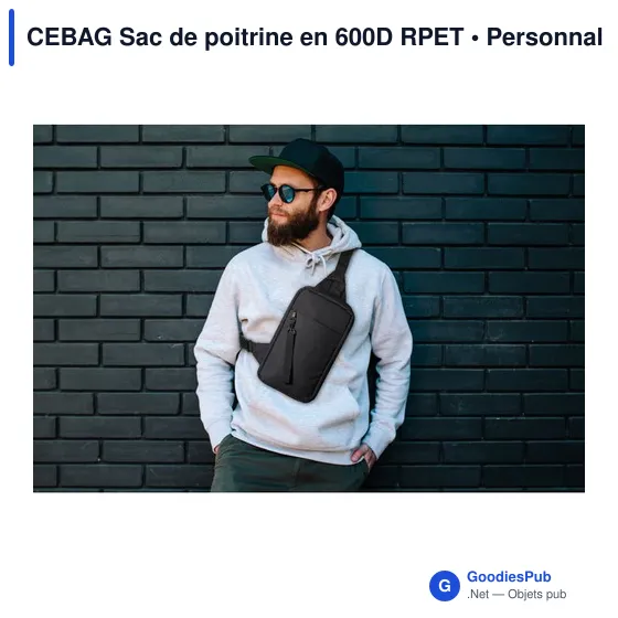 CEBAG Sac de poitrine en 600D RPET - Image 4