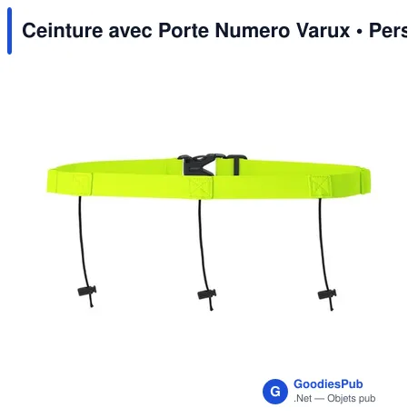 Ceinture avec Porte Numero Varux